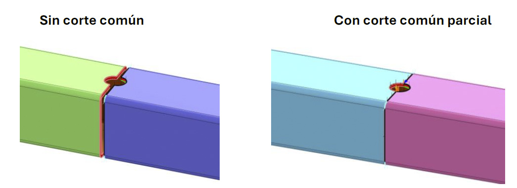 Corte común