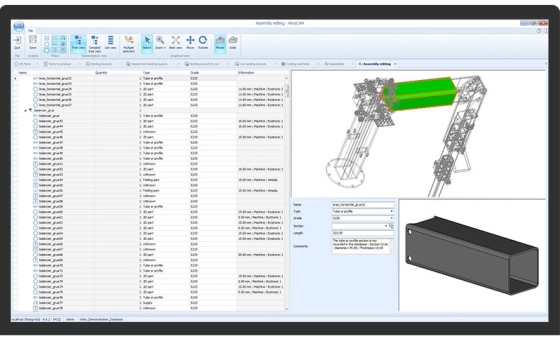 Almacam Importer, module d'import et de traitement d'assemblages CAO 3D